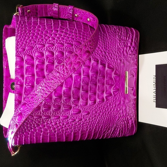 BRAHMIN CELINA SATCHEL - Picture 2 of 14